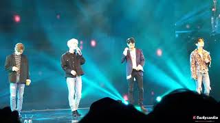 171124 SHINee 샤이니 - Don't Let Me Go 투명 우산 @ Shilla Beauty Concert
