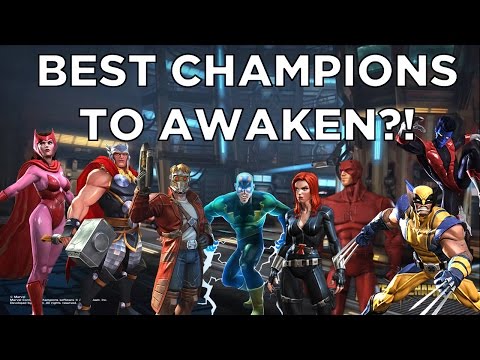 BEST CHAMPIONS TO AWAKEN?! - Marvel Contest of Champions