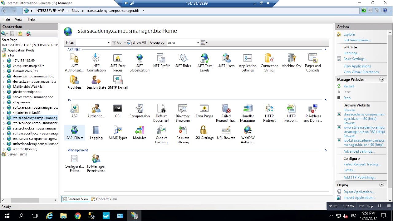 How do I change the timeout in IIS? Tipseri