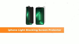 6.1" Anti-Blue Light Smudge-Proof Screen Protector