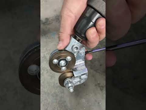 AMAZING SHEET METAL CUTTING TOOL. #oddlysatisfying #cooltools