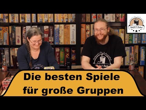 Die besten Brettspiele für große Gruppen (Teil 2) - Brettspiel Café Würfel und Zucker