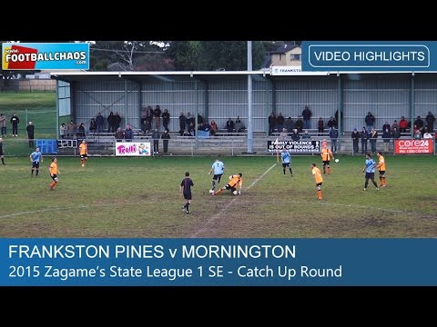 2015 FFV - Frankston Pines v Mornington