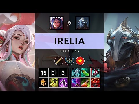 Irelia Mid vs Viktor - VN Challenger Patch 25.05