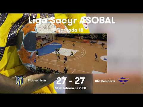 Liga Sacyr ASOBAL J18: Bidasoa Irun - BM. Benidorm 27-27