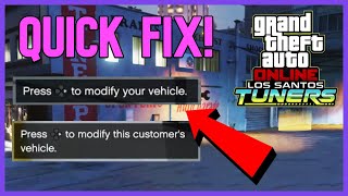 FIX Mod Shop not WORKING in Auto Shop | Can