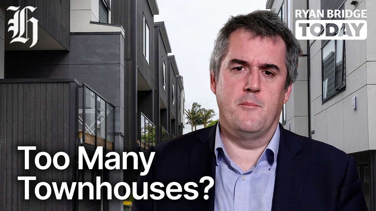 Does NZ have a townhouse oversupply problem? | Ryan Bridge TODAY