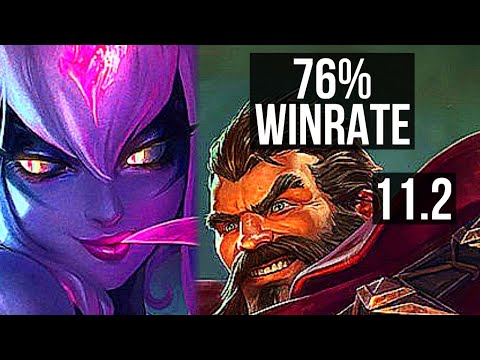 EVELYNN vs GRAVES (JUNGLE) | 76% winrate, 8/1/2 | EUW Master | v11.2