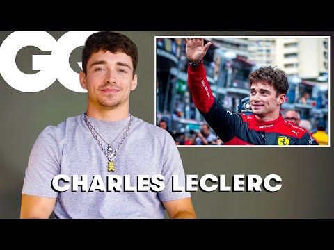 Miniature YouTube: Charles Leclerc interview GQ