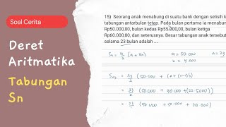Download lagu Barisan Aritmatika Tabungan - Soal Cerita mp3 Download lagu Barisan Aritmatika Tabungan - Soal Cerita mp3
