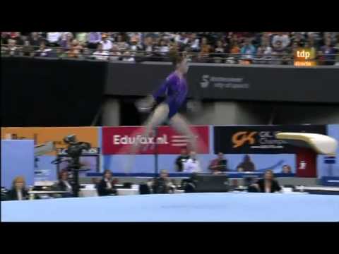 Aliya Mustafina World Gymnastics 2010 AA - Floor