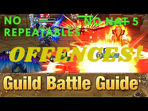 BRUTAL Guild Battle against POWER - Nat 3’s and 4’s ONLY! - Summoners War