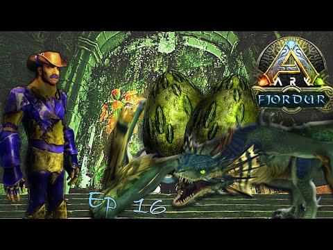 I Found A Max Level Poison Wyvern Egg - Ark Fjordur: Ep 16