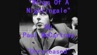 "Wings Of A Nightingale" By Paul McCartney