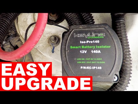 How to Setup a Smart BATTERY ISOLATOR on Your Van