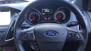 Ford Focus ST/RS 2013-2017 service light reset