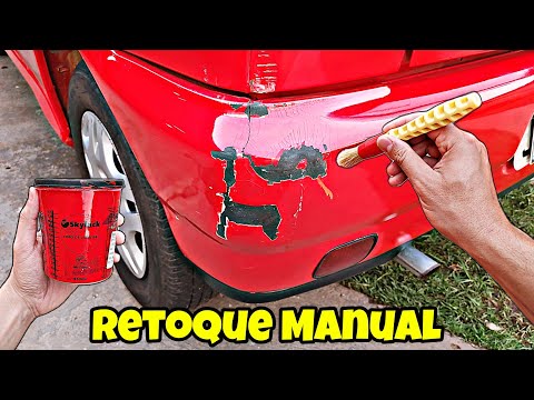 Como Fazer Retoque na Pintura com Pincel.