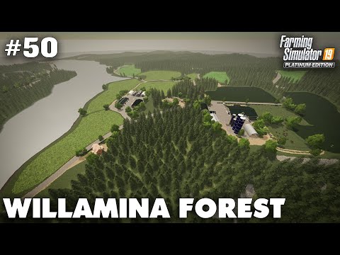 Willamina Forest #50 Selling Pigs, Milk & Onions + Flyover, Farming Simulator 19 Timelapse, Seasons