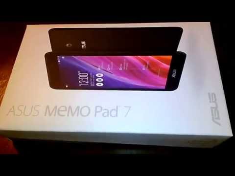 Asus Memo Pad 7 ME70C unboxing