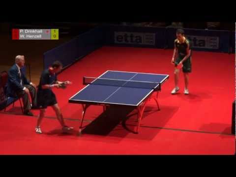 GB vs Australia Mens Team International: P.Drinkhall vs W.Henzell