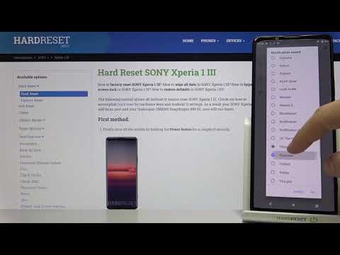 Sony Xperia 1 III Notification Tones Presentation