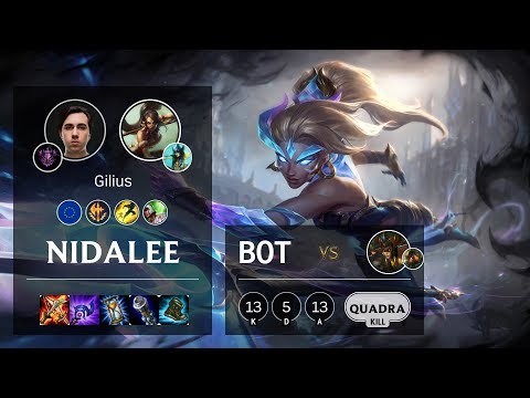Nidalee Bot vs Cassiopeia - EUW Master Patch 10.4