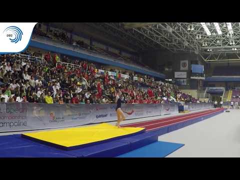 Manon MORANCAIS (FRA) - 2016 Tumbling junior Europeans, final