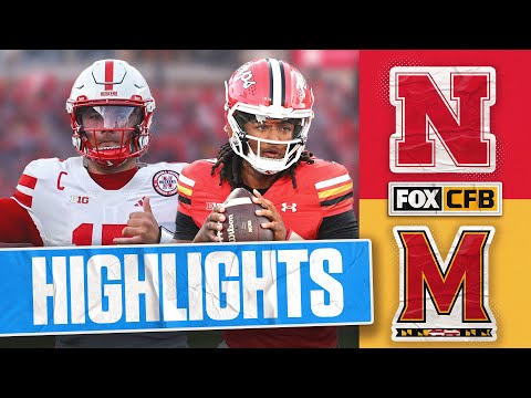 Nebraska Cornhuskers vs. Maryland Terrapins Highlights | FOX College Football
