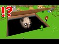 JJ And Mikey Found A SECRET BASE Under The BIG VILLAGE In Minecraft Survive Maizen