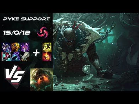 SUPPORT Pyke vs Nautilus - NA Grandmaster Patch 25.S2.7