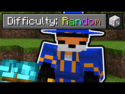 So I made an "RNG" Difficulty in Minecraft...