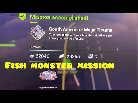 Fishing Planet South America Mega Piranha Fish Monster Mission