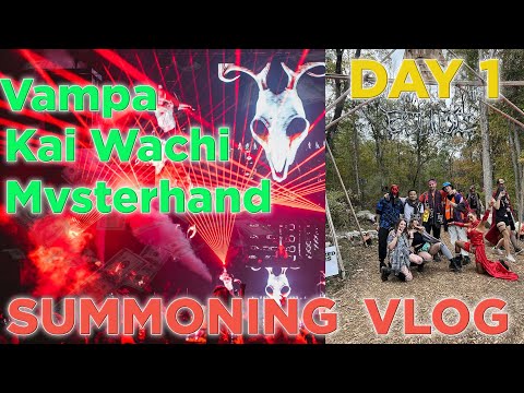 Summoning Of The Eclipse - Day 1 Vlog ( Vampa, Kai Wachi, mvsterhand, moshpits )