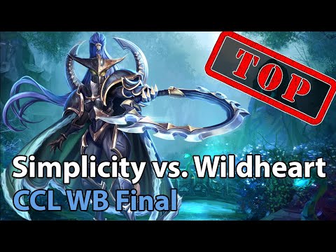 Winner Bracket Final: Simplicity vs. Wildheart Heroes of the Storm