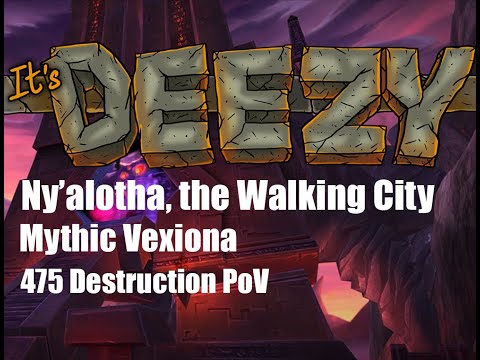 US 65th Mythic Vexiona Destruction Warlock PoV Ny'alotha, the Walking City