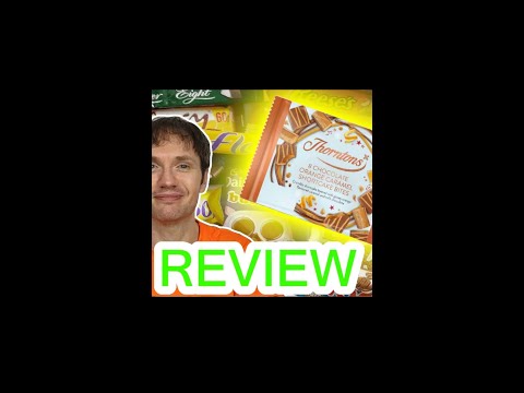 Thorntons Chocolate Orange Caramel Shortcake Bites #shorts