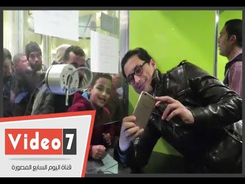 أحمد عيد يحتفل مع جمهوره بعرض فيلمه خلاويص