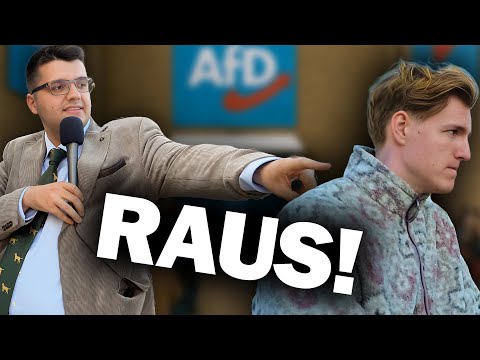 Ich habe MARCANT vom AfD-Fest GEWORFEN! 💙💀