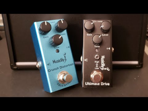 Musiclily Pedals: Crunch Distortion and Ultimate Drive