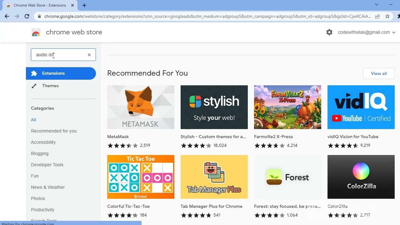 How to download audio files using chrome extension | | Faster and easier transcription