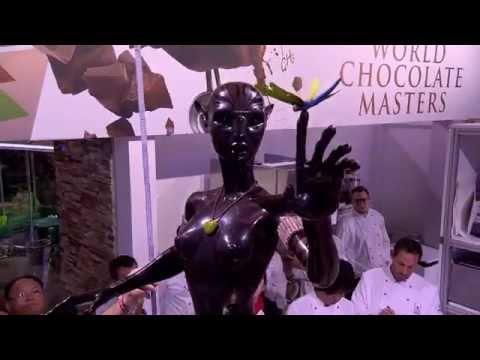 Vincent Vallée's creations for the World Chocolate Masters final 2015