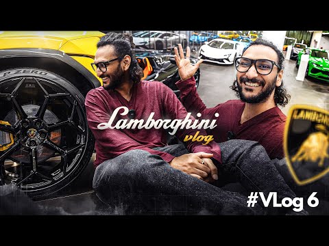 Al Shazzam in WORLD'S Largest Lamborghini Showroom | Vlog 6 | Malayalam