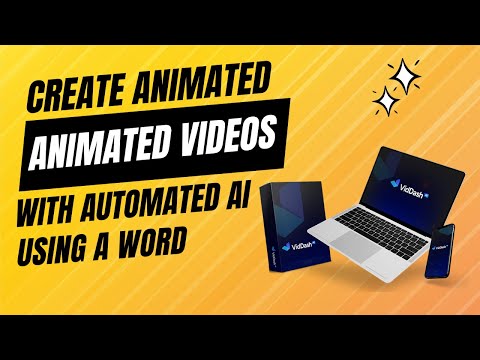 VidDash A I   Create Animated videos with just ONE WORD