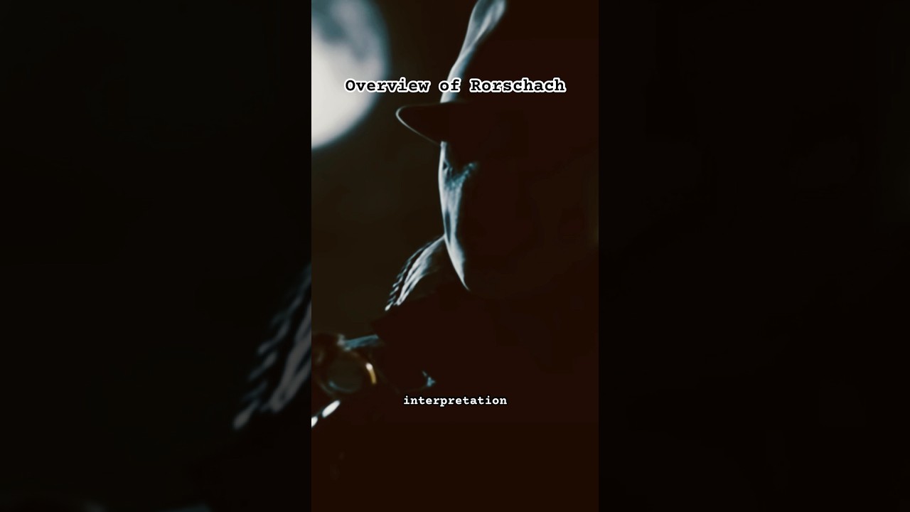 Breakdown of The Watchmen’s Rorschach #shorts #dc #rorschach