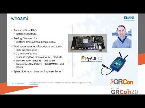 GRCon20 - GNU Radio in a Direct-RF World