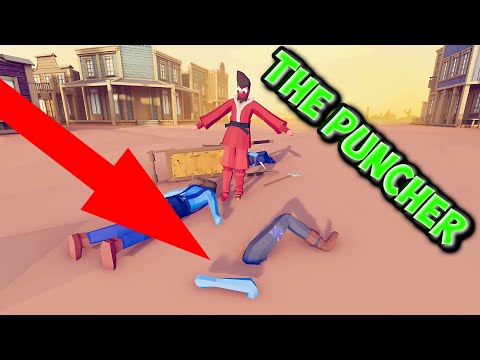 The Puncher vs Every Unit + Bonus - TABS MODS Wild West Faction Update