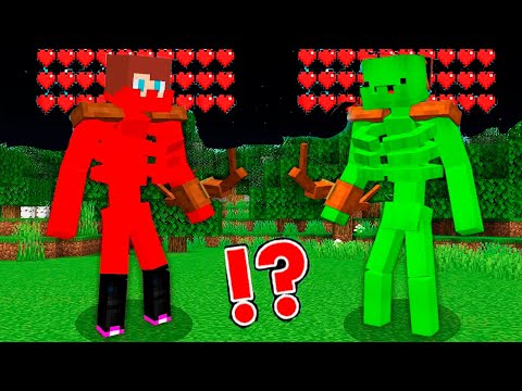 Unbelievable Transformation: JJ and Mikey Become Minecraft MUTANTS!