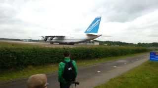 preview picture of video 'Vertrek Antonov 124 Gilze- Rijen 8-5-2014'
