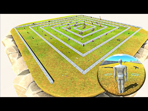 Death Run: FPS with Machine Gun & Shotgun - Animal Revolt Battle Simulator (Herover)