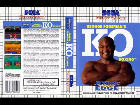 George Foreman's KO Boxing Game Gear